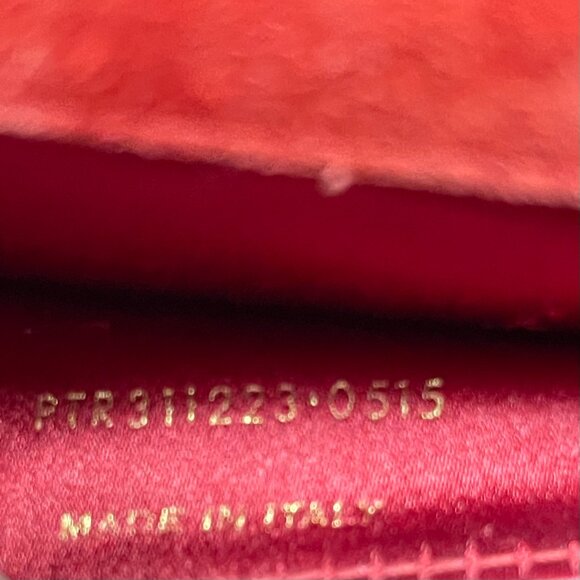 Saint Laurent YSL Belle de Jour Red Patent Leather Clutch Bag - Preowned - Picture 14 of 15